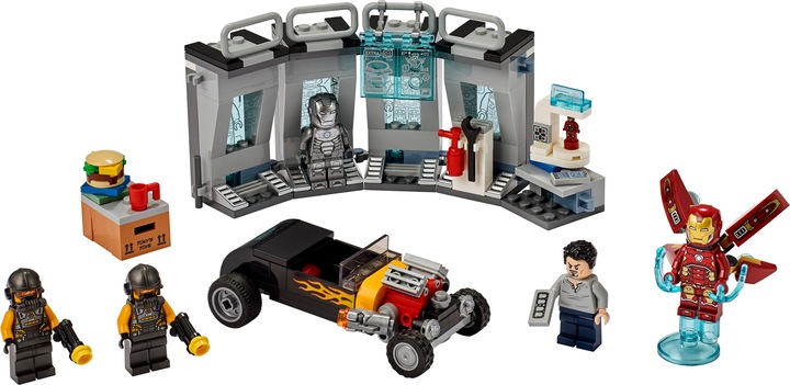Actual product image LEGO Iron Mans Arsenal (76167, LEGO Marvel)