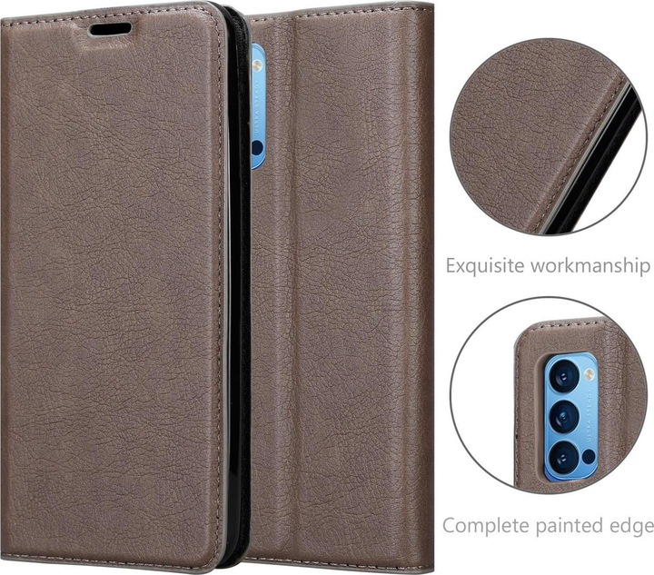 Produktbild Cadorabo Book Invisible Magnet Cover (Oppo Reno 4 Pro 5G)