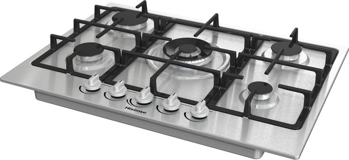 Actual product image Hisense GM773XF Cooktop Stainless Steel Built-in Gas 5 Cooker(s)