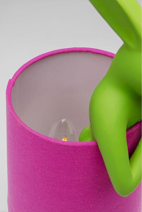 Image du produit Kare Design Lampe de table Animal Rabbit Vert/rose 50cm (E14)