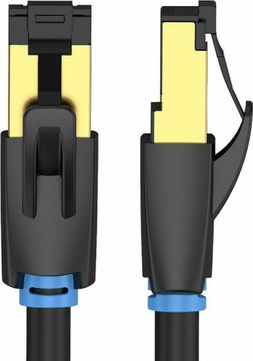 Produktbild Vention Category 8 SFTP Network Cable IKABH 2m Black (SFTP, CAT8.1, 2 m)