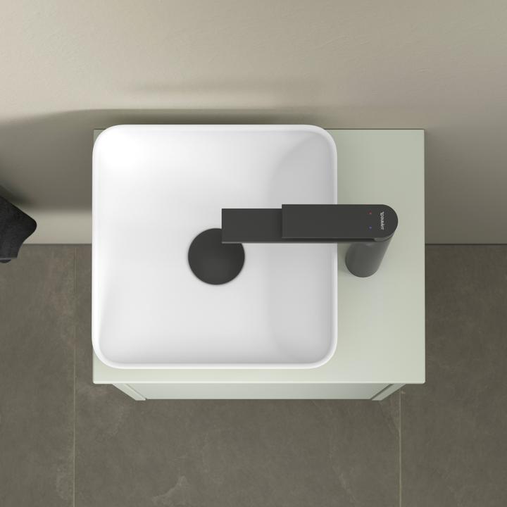 Immagine prodotto Duravit Lavabo da appoggio Sivida, angolare, 300x300 mm, senza foro per rubinetto, senza sfioratore (300 mm, 300 mm)