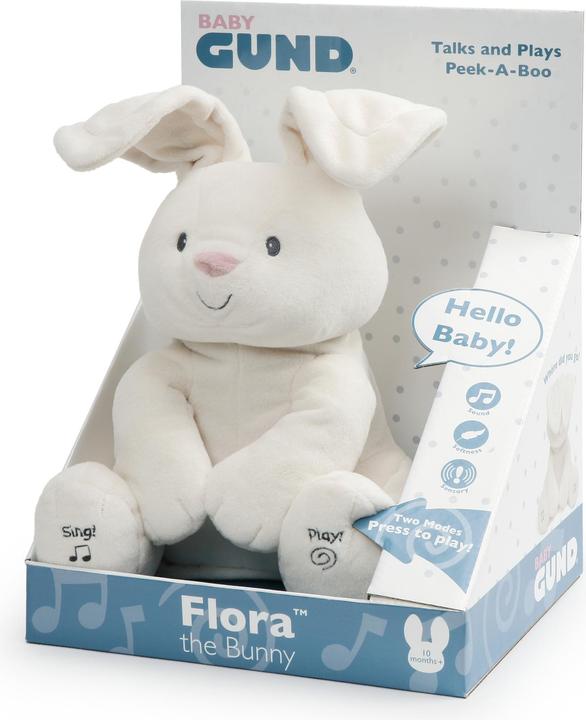 Immagine prodotto Gund Flora, l'adorabile coniglietta animata (30 cm)