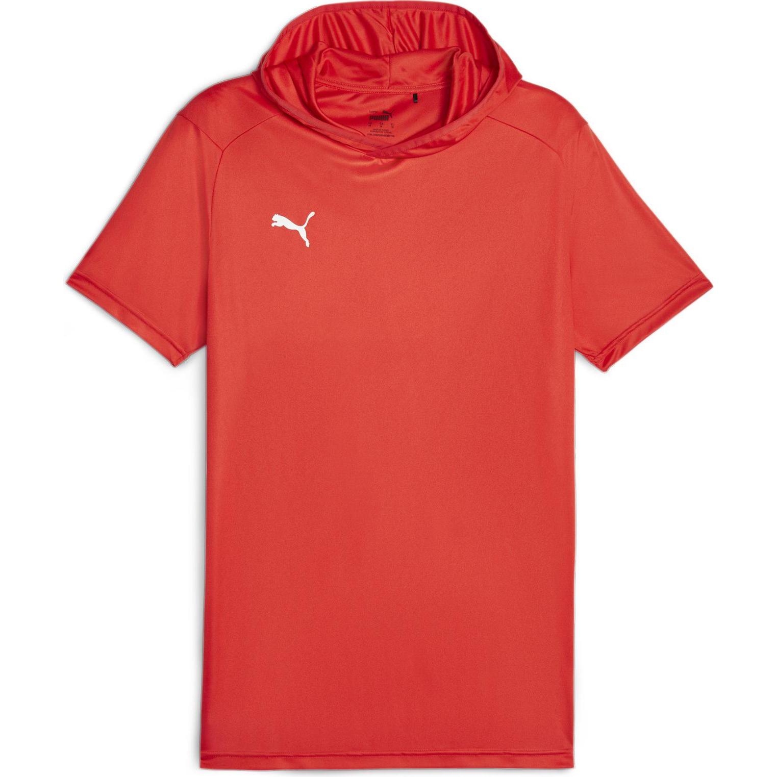 Puma, Herren, Sportshirt, Hoops Team SS Shooting Shirt (XXL), Rot, XXL