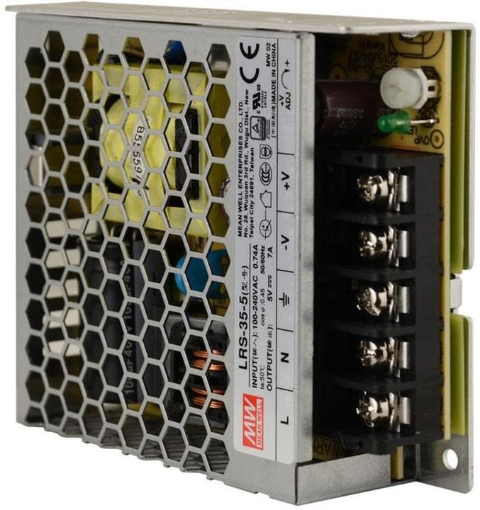 MeanWell Chasisnetzgerät LRS-35-5 35 W, 5 V