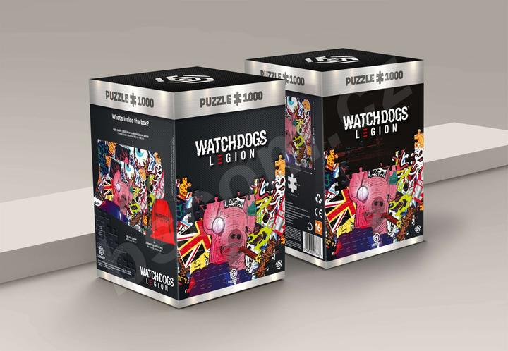 Immagine prodotto THQ WATCH DOGS LEGION: PUZZLE DI MASCHERE DI MAIALE 1000 pz. (1000 pezzi)