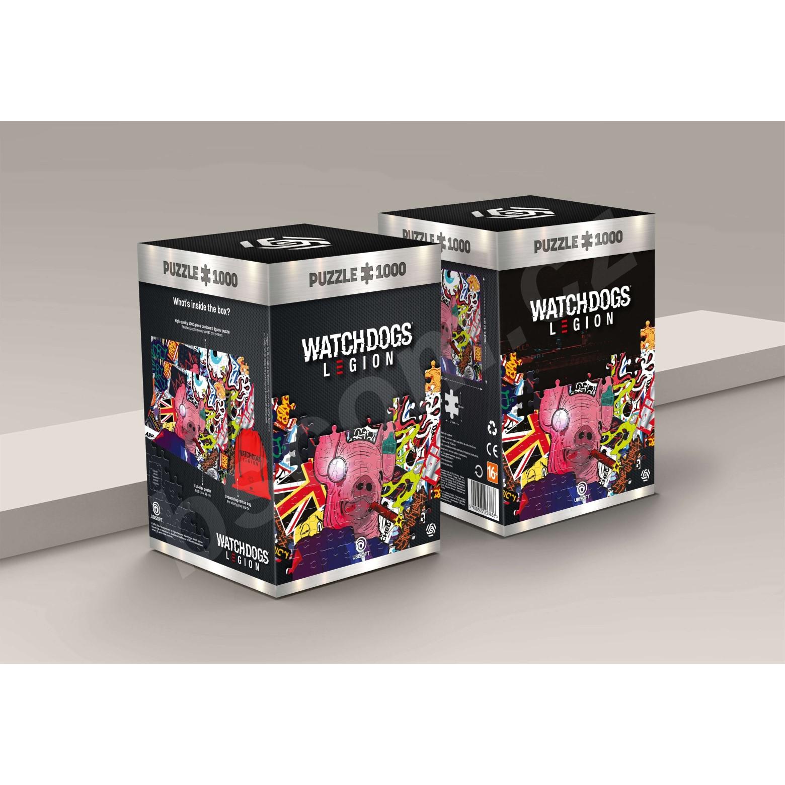 Thumbnail - THQ WATCH DOGS LEGION: PIG MASK PUZZLES 1000 pcs (1000 Teile)