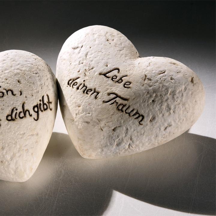 Actual product image Legler OHG Decorative heart "Live your dream"