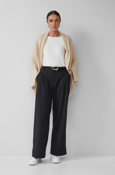 Produktbild s.Oliver Strickjacke Offene Grobstrickjacke mit Schalkragen (L)