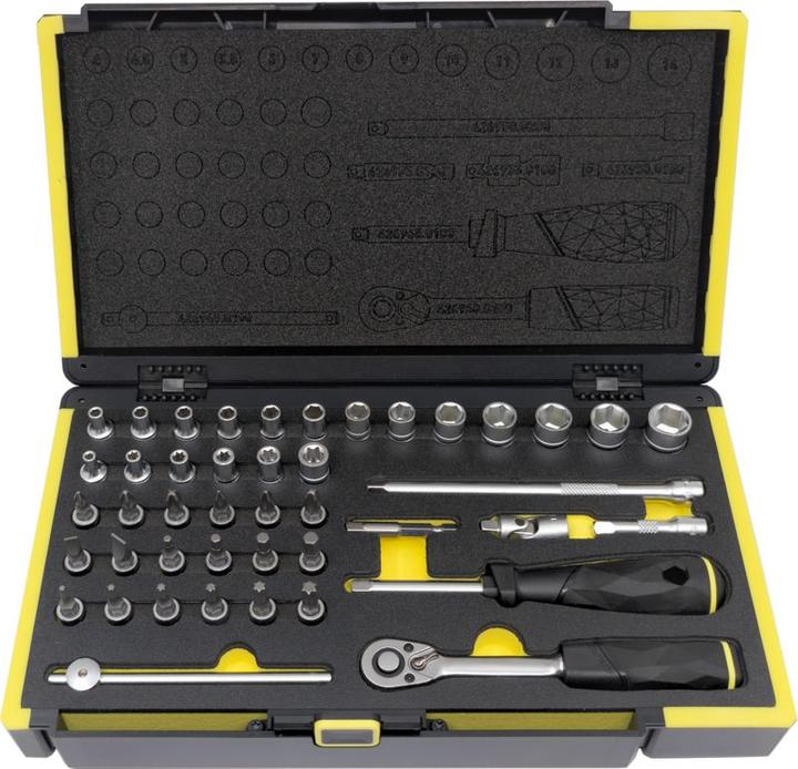Actual product image 3M Socket wrench set 1/4" (1/4")