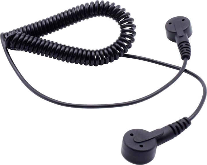 Image du produit Quadrios Câble de mise à la terre ESD 1,80 m Bouton-pression 10 mm (Protection statique)