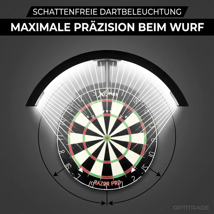 XQ Max Saturn 120 Dartboard Beleuchtung