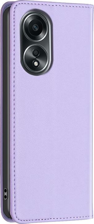 Actual product image Binfen Color OPPO A58 4G - BINFEN Flip Case cover purple (Oppo A58 4G)