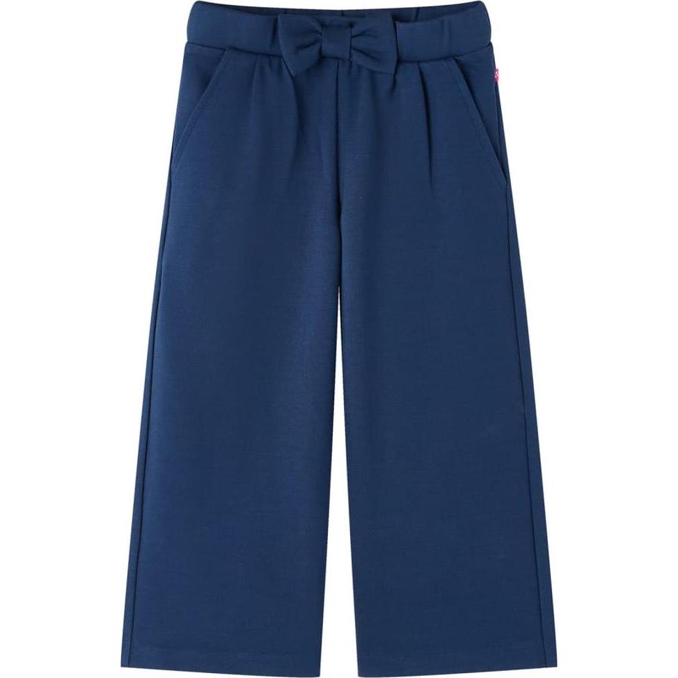 VidaXL, Jungen, Hosen, Kinderhosen mit Weiten Beinen Marineblau 116,Material: 65, Blau, (116)
