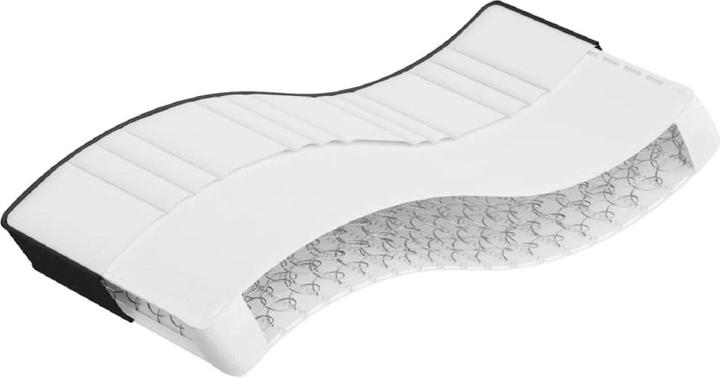 vidaXL Bonnell-Federkern-Matratze (Federkern, Schaumstoffkern, 90 x 190 cm)