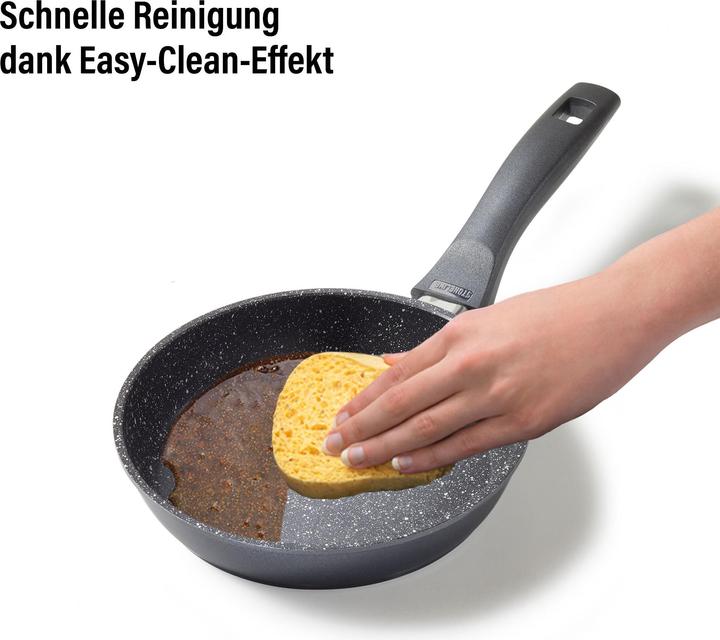 Actual product image Stoneline Frying pan 18 cm, cast aluminium non-stick coated pan, oven & induction suitable (Frying pan, Cast aluminium, 18 x 7.50 cm)