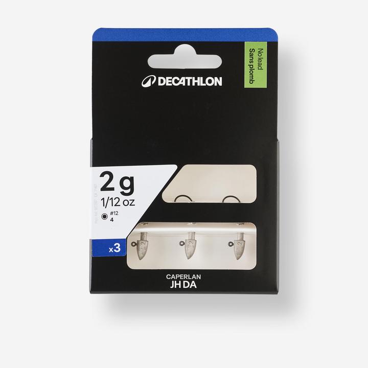 Caperlan Jigköpfe JH-DA Bleifrei Darten Bismut