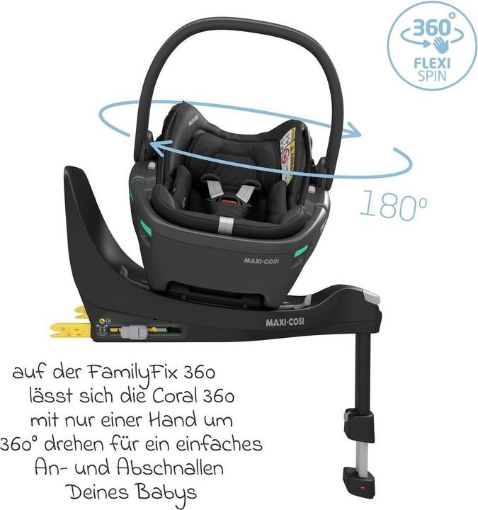 Produktbild Maxi-Cosi Entwickelt für mehr Nähe zwischen Eltern und Kind (Babyschale, ECE R129/i-Size Norm)