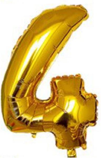 MU Classic Palloncino numero 4 (80cm) (1 x)
