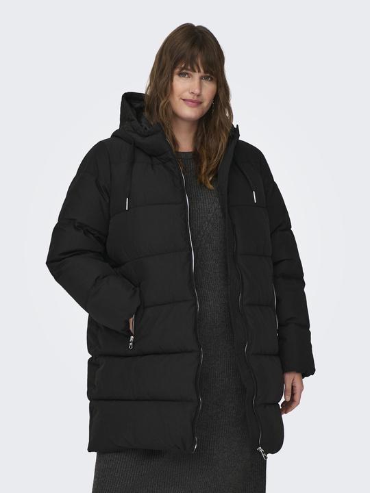 Image du produit Only Capuche avec cordon de serrage Curve Manteau matelassé (S)