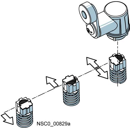Produktbild Siemens Positionsschalter 31mm Schwenkantrieb