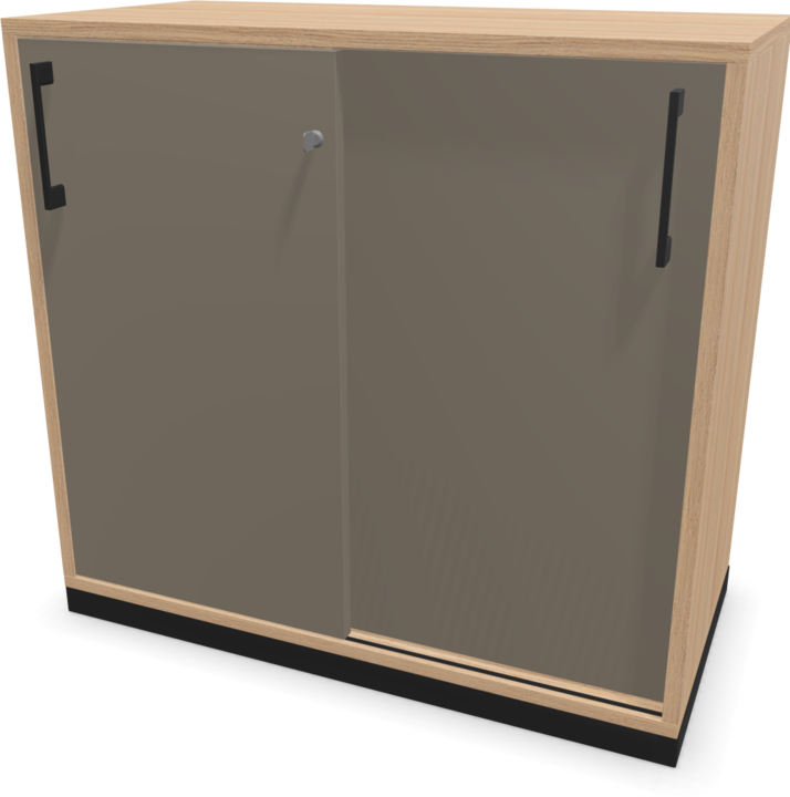 Amber oak decor with structure, Black, Cubanite grey