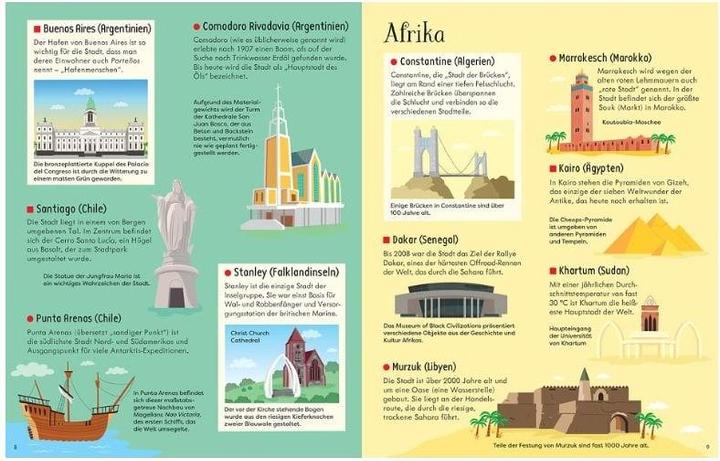 Actual product image Puzzle & Book: Cities of the World (300 pieces)