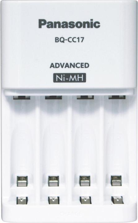 Immagine prodotto Panasonic Caricatore avanzato BQ-CC17 (4 pz., AA, AAA, 1900 mAh, Batteria + Caricabatterie)