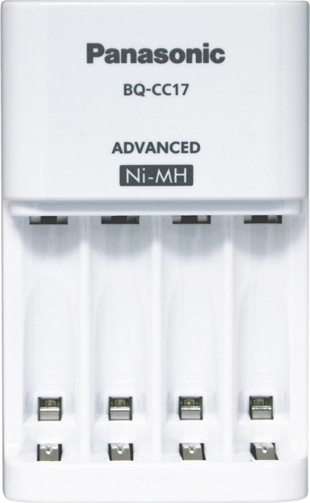 Produktbild Panasonic Advanced Charger BQ-CC17 (4 Stk., AA, AAA, 1900 mAh, Ladegerät inkl. Akku)