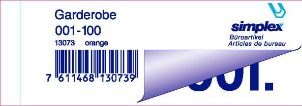 Actual product image Simplex Wardrobe blocks (100x)