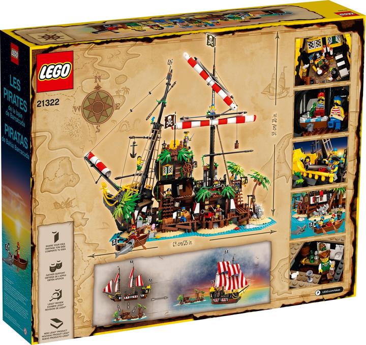 Immagine prodotto LEGO Pirati della Baia di Barracuda (21322, LEGO Ideas)