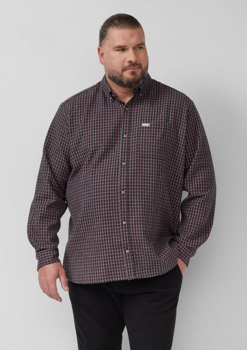 Immagine prodotto s.Oliver Hemd Regular Fit: Kariertes Hemd aus Baumwolle (3XL)