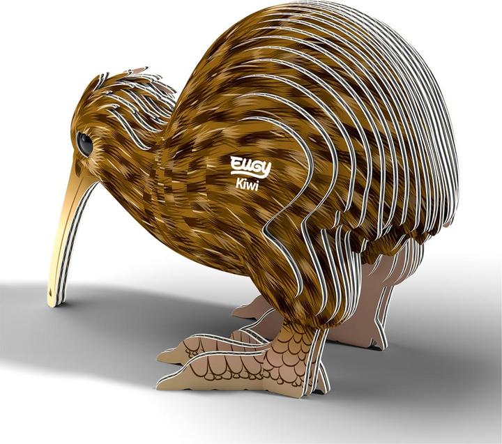 Actual product image Eugy 3D Brown Kiwi Craft Set (MQ6)