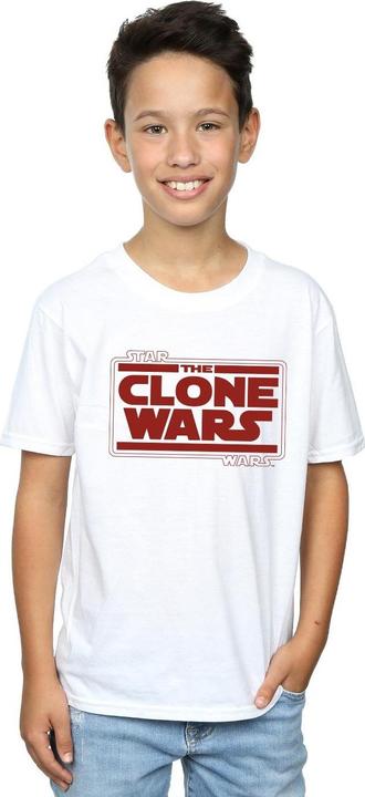 Produktbild Star Wars Clone Wars Logo TShirt Jungen (104)