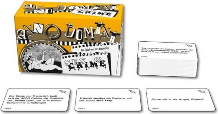 Produktbild Abacus Anno Domini Sex Crime (Deutsch, 2 - 8 Spieler)