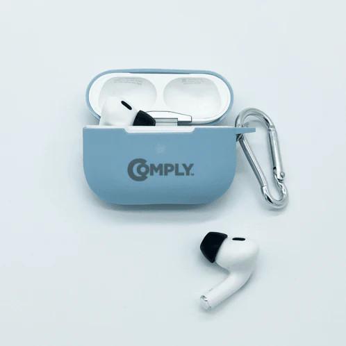 Image du produit Comply AirpodsPro Etui de protection en silicone bleu (Manchon pour casque d'écoute)