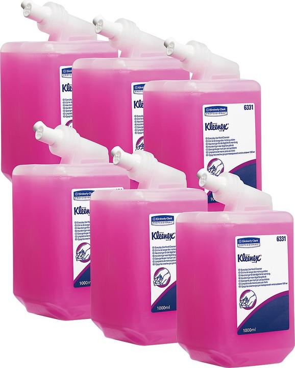 Actual product image Kimberly-Clark Prof Wash Lotion Normal pink (Liquid soap, 1000 ml)