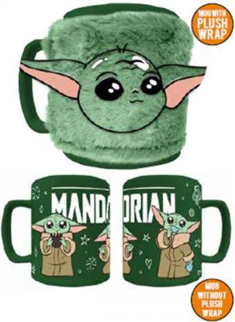 Produktbild Pyramid Star Wars The Mandalorian Fuzzy Tasse Grogu (440 ml, 1x)