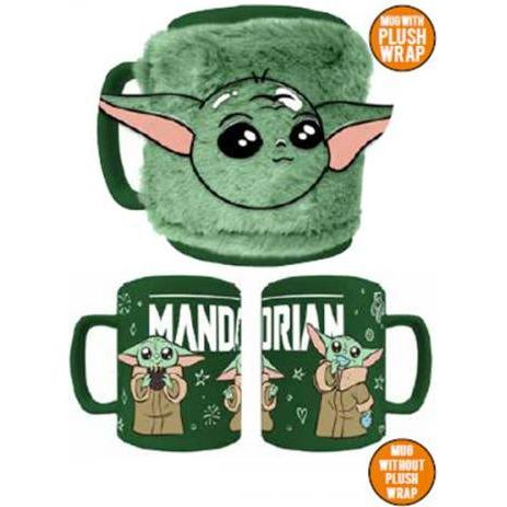 Thumbnail - Pyramid, Tasse, Star Wars The Mandalorian Fuzzy Tasse Grogu (440 ml, 1 x)
