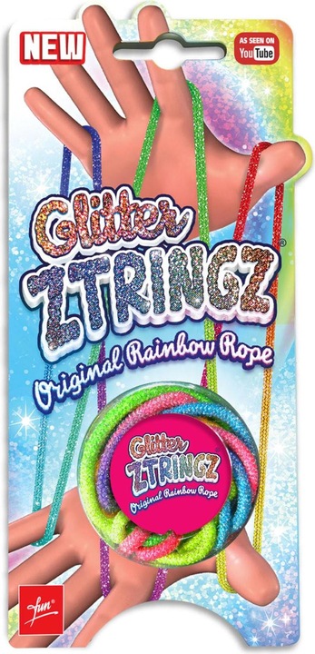 Image du produit Fun Ztringz Glitter Rope arc-en-ciel