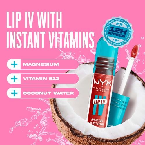 Actual product image NYX Professional Make-Up Lip IV (12 Burst That Tang)