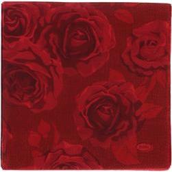 Duni, Tovaglioli, Servette Rich Roses 24X24 Cm (24 x 24 cm)