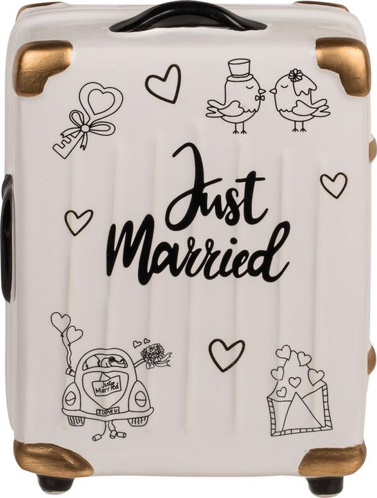 Actual product image Out of the blue Money box trolley case Just Married