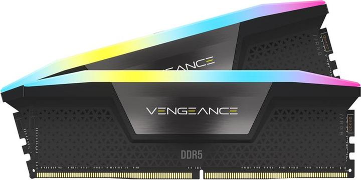 Productafbeelding Corsair Vengeance RGB (2 x 32GB, 6400 MHz, DDR5 RAM, DIMM 288 pin)