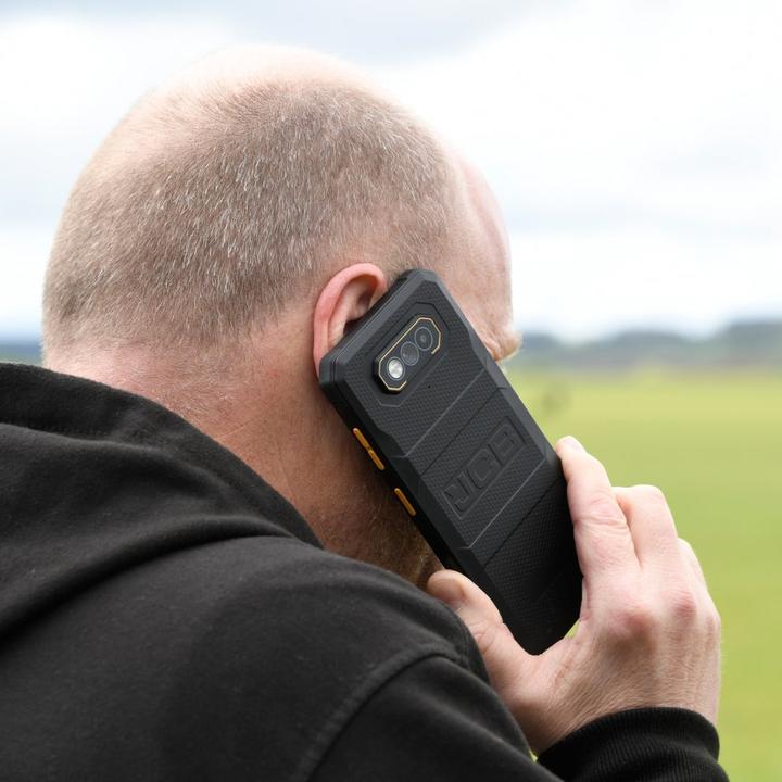 Actual product image JCB Toughphone E10 (64 GB, Black, 6.60", Dual SIM, 4G)