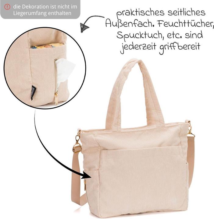 Produktbild Fillikid Wickeltasche Cord