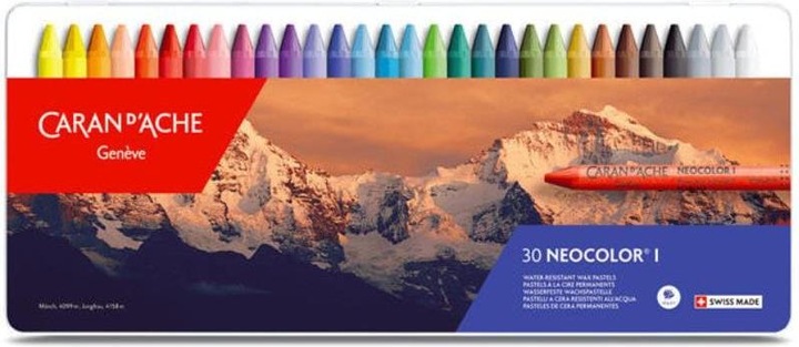 Actual product image Caran d'Ache Neocolor I Metallschachtel (Multicolor, 30 x)