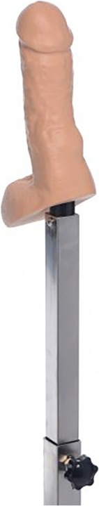 Actual product image Master Series Squat Anal Impaler with Spreader Bar and Cuffs