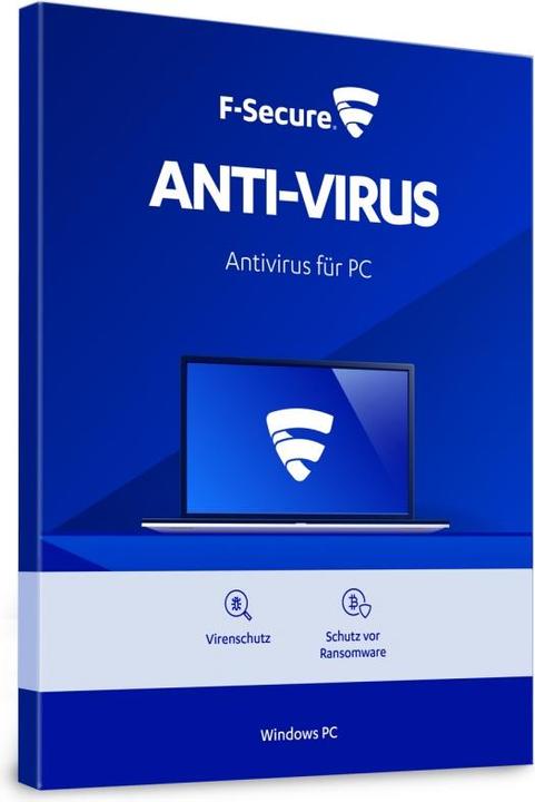 Produktbild F-Secure Anti-Virus (3 User, 12 Monate)