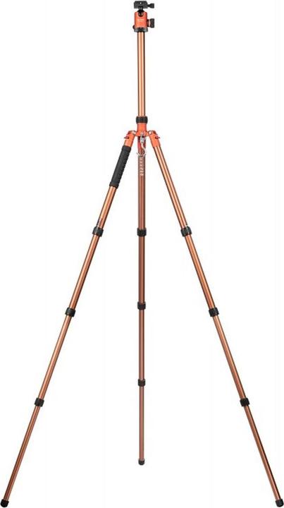 Actual product image Fotopro Tripod Tripod X-go Predator with ball head FPH-62Q - orange brown (Metal)